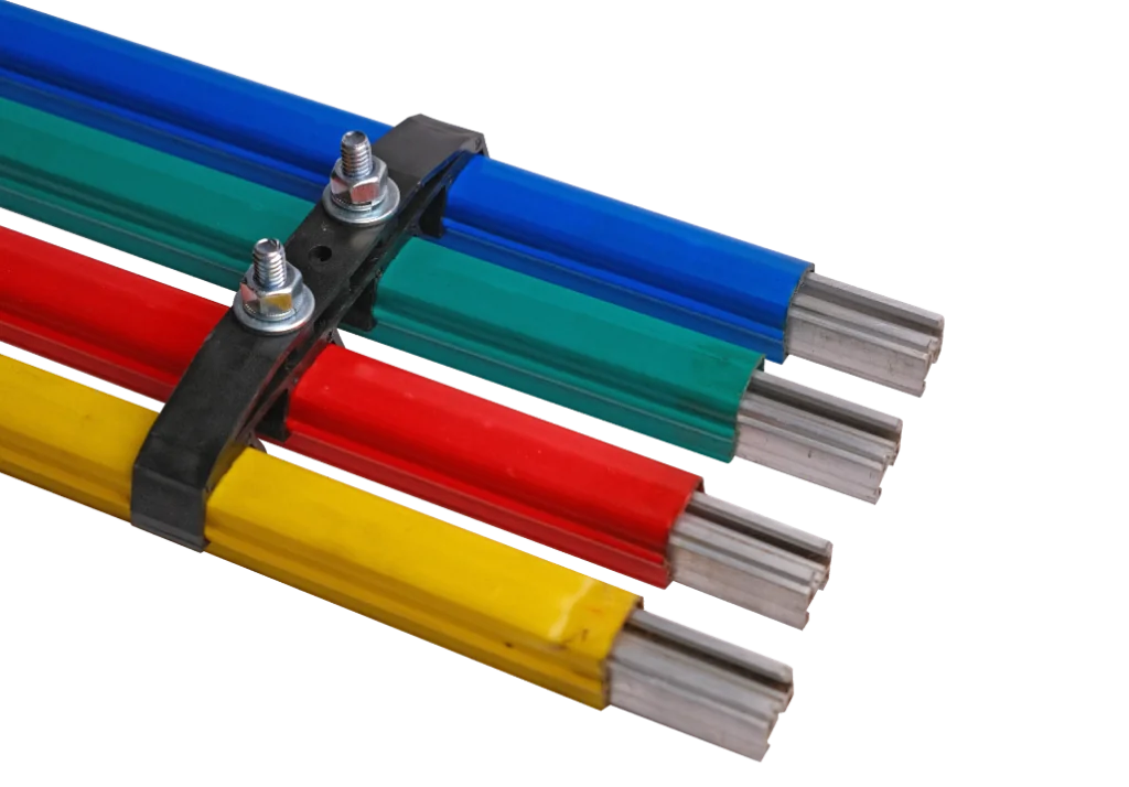 Shrouded Aluminum DSL Busbar
